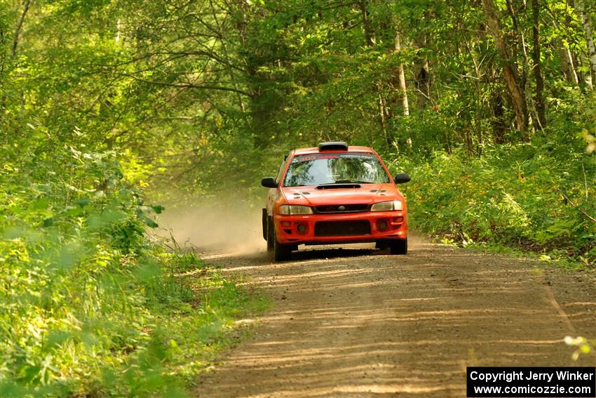 Travis Mattonen / Anikka Nykanen Subaru Impreza on SS17, Anchor-Mattson II.