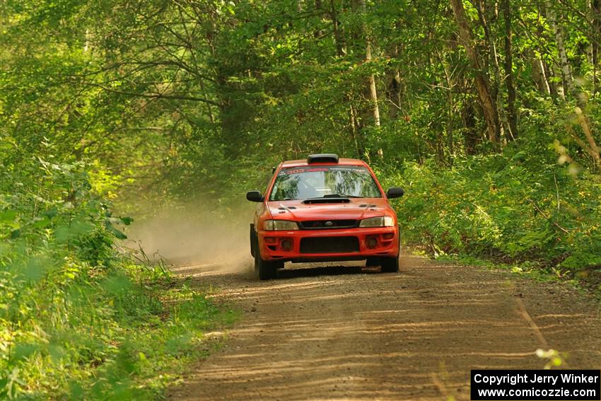 Travis Mattonen / Anikka Nykanen Subaru Impreza on SS17, Anchor-Mattson II.