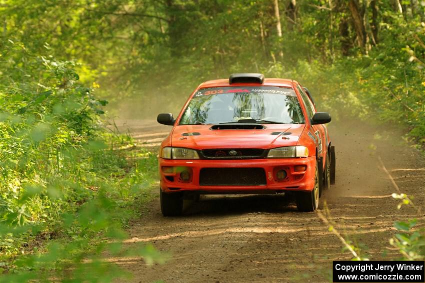 Travis Mattonen / Anikka Nykanen Subaru Impreza on SS17, Anchor-Mattson II.