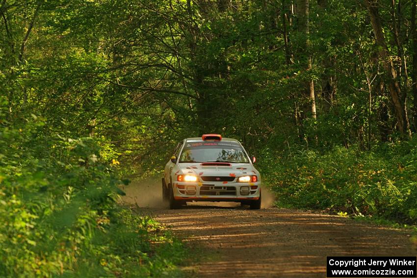 Richard Donovan / Greg Donovan Subaru Impreza on SS17, Anchor-Mattson II.