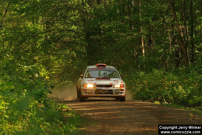 Richard Donovan / Greg Donovan Subaru Impreza on SS17, Anchor-Mattson II.