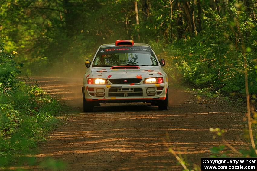 Richard Donovan / Greg Donovan Subaru Impreza on SS17, Anchor-Mattson II.