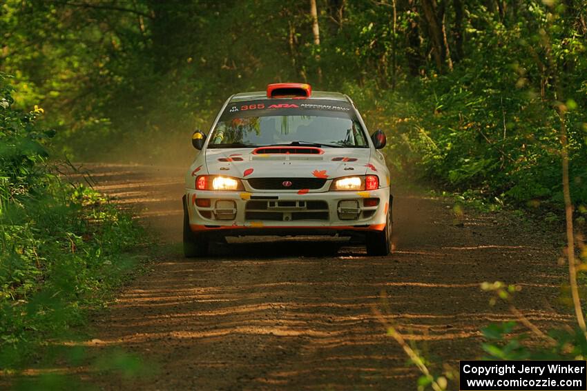 Richard Donovan / Greg Donovan Subaru Impreza on SS17, Anchor-Mattson II.