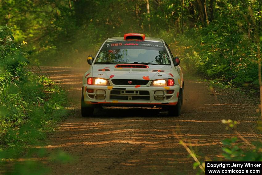 Richard Donovan / Greg Donovan Subaru Impreza on SS17, Anchor-Mattson II.