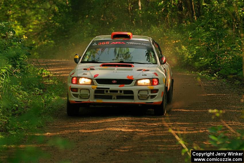 Richard Donovan / Greg Donovan Subaru Impreza on SS17, Anchor-Mattson II.