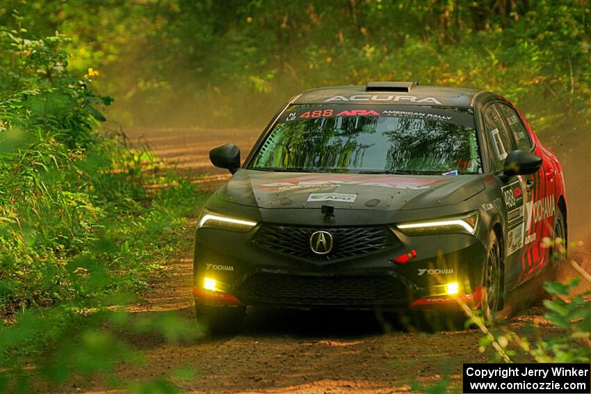 John Sharps / Oliver Kokenge Acura Integra on SS17, Anchor-Mattson II.