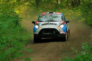 Mark Tabor / Kathryn Hansen Ford Fiesta ST on SS17, Anchor-Mattson II.