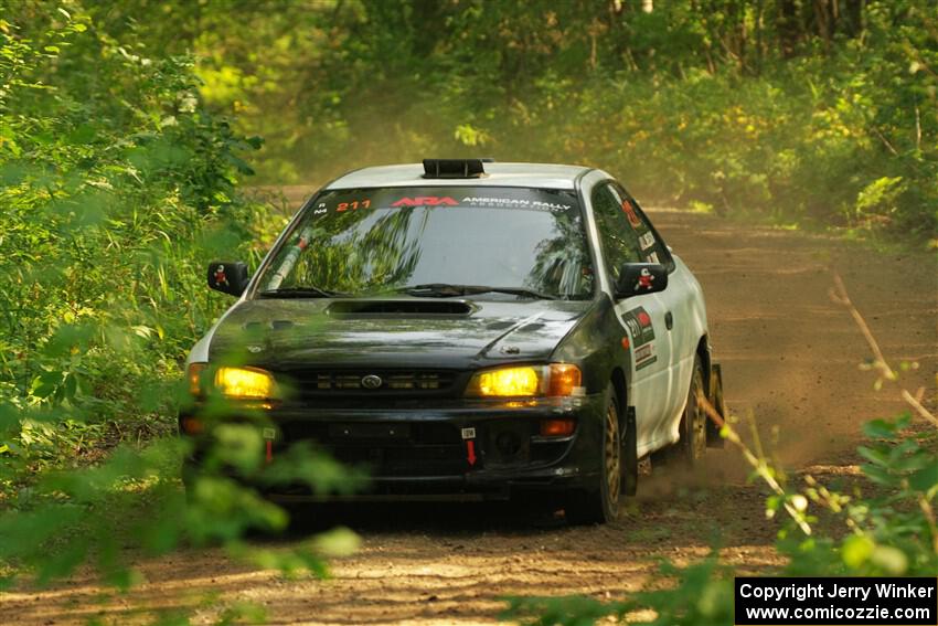 Jack Nelson / Isaac Zink Subaru Impreza on SS17, Anchor-Mattson II.