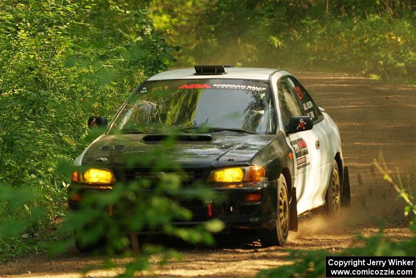 Jack Nelson / Isaac Zink Subaru Impreza on SS17, Anchor-Mattson II.