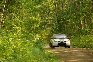 Jason Cook / Maggie Tu Subaru WRX on SS17, Anchor-Mattson II.