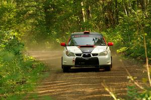 Jason Cook / Maggie Tu Subaru WRX on SS17, Anchor-Mattson II.