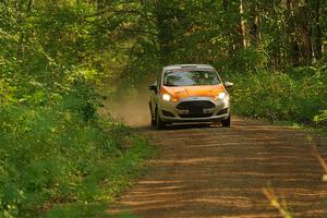 Brent Lucio / Stefan Trajkov Ford Fiesta on SS17, Anchor-Mattson II.