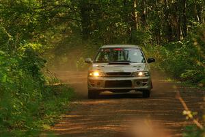 Madelyn Tabor / Sophia McKee Subaru Impreza 2.5RS on SS17, Anchor-Mattson II.