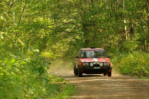 Nino Ortega / Boyd Smith VW GTI on SS17, Anchor-Mattson II.