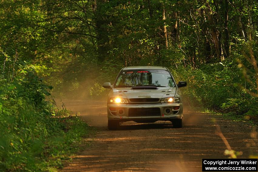 Madelyn Tabor / Sophia McKee Subaru Impreza 2.5RS on SS17, Anchor-Mattson II.