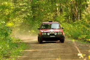 Nino Ortega / Boyd Smith VW GTI on SS17, Anchor-Mattson II.