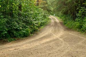 The view from the spectator area on SS18, Otterkill III.