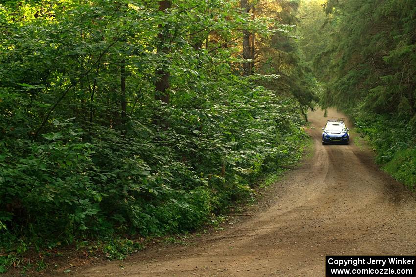 Brandon Semenuk / Keaton Williams Subaru WRX ARA24 on SS18, Otterkill III.