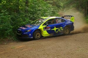 Brandon Semenuk / Keaton Williams Subaru WRX ARA24 on SS18, Otterkill III.