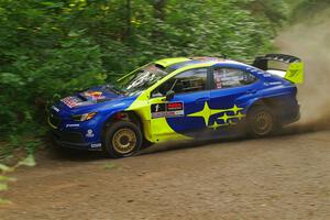 Brandon Semenuk / Keaton Williams Subaru WRX ARA24 on SS18, Otterkill III.