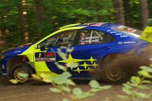 Brandon Semenuk / Keaton Williams Subaru WRX ARA24 on SS18, Otterkill III.