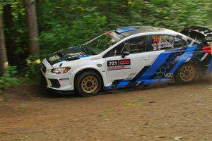 Conner Martell / Alex Gelsomino Subaru WRX STi on SS18, Otterkill III.