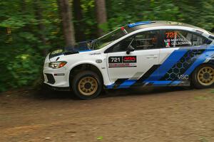 Conner Martell / Alex Gelsomino Subaru WRX STi on SS18, Otterkill III.