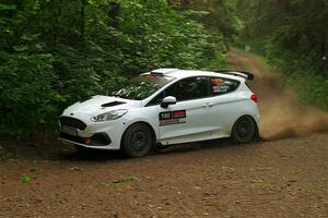 Javier Olivares / K.J. Miller Ford Fiesta Rally3 on SS18, Otterkill III.