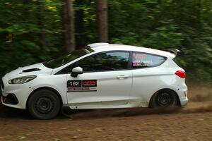 Javier Olivares / K.J. Miller Ford Fiesta Rally3 on SS18, Otterkill III.