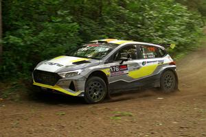 John Coyne / Eoin Treacy Hyundai i20 N Rally2 on SS18, Otterkill III.