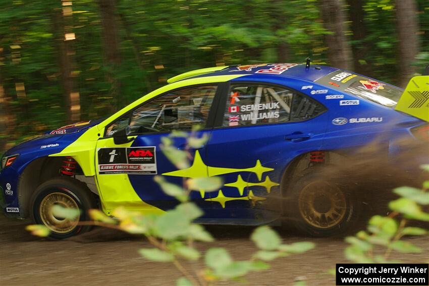 Brandon Semenuk / Keaton Williams Subaru WRX ARA24 on SS18, Otterkill III.