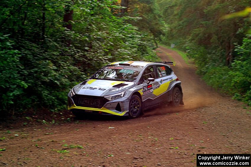 John Coyne / Eoin Treacy Hyundai i20 N Rally2 on SS18, Otterkill III.