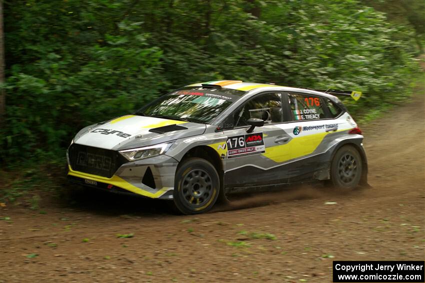 John Coyne / Eoin Treacy Hyundai i20 N Rally2 on SS18, Otterkill III.