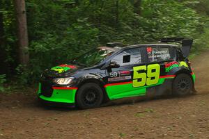 Pat Moro / Ole Holter Chevy Sonic LS on SS18, Otterkill III.