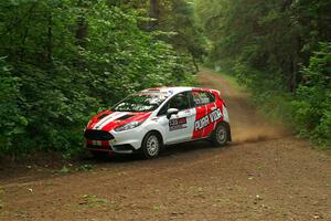 Roberto Yglesias / Sara Nonack Ford Fiesta ST on SS18, Otterkill III.