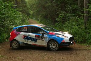 Henry Tabor / Ethan Curtis Ford Fiesta ST makes a wrong turn on SS18, Otterkill III.