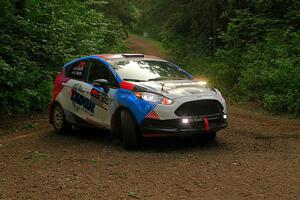 Henry Tabor / Ethan Curtis Ford Fiesta ST makes a wrong turn on SS18, Otterkill III.