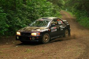 Andy Didorosi / Jamie Willetts Subaru Impreza on SS18, Otterkill III.