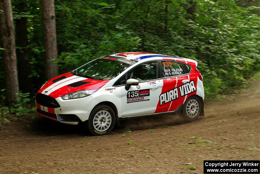 Roberto Yglesias / Sara Nonack Ford Fiesta ST on SS18, Otterkill III.