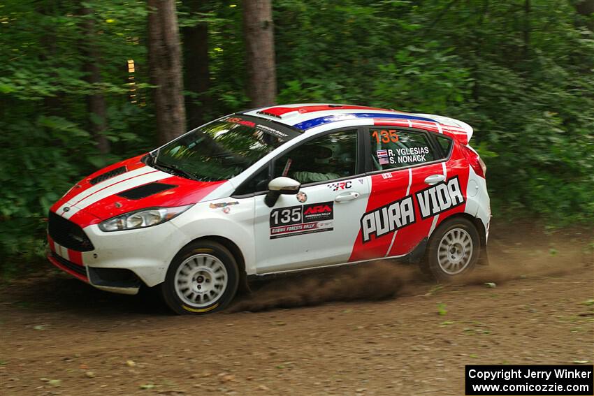 Roberto Yglesias / Sara Nonack Ford Fiesta ST on SS18, Otterkill III.