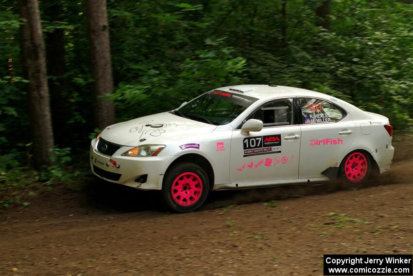 Richo Healey / Michelle Miller Lexus IS250 on SS18, Otterkill III.