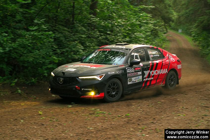 John Sharps / Oliver Kokenge Acura Integra on SS18, Otterkill III.