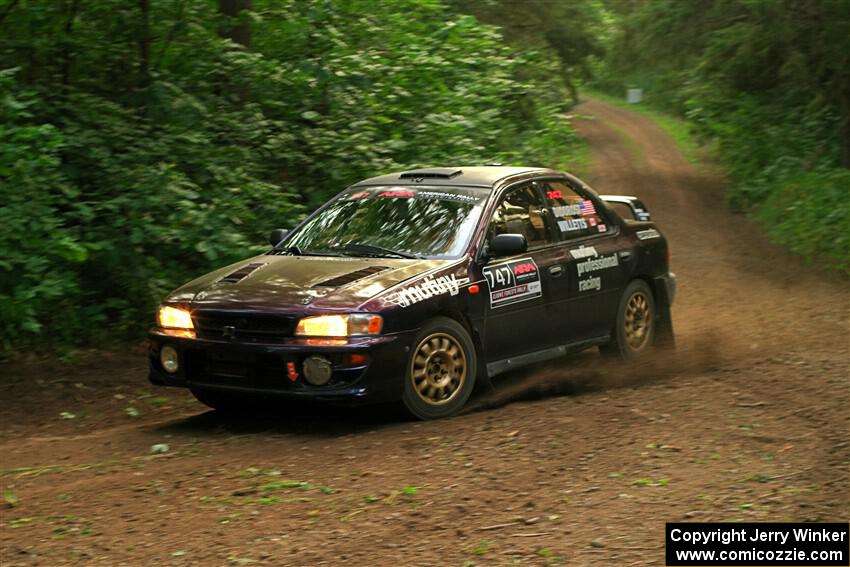 Andy Didorosi / Jamie Willetts Subaru Impreza on SS18, Otterkill III.