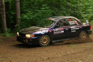 Andy Didorosi / Jamie Willetts Subaru Impreza on SS18, Otterkill III.