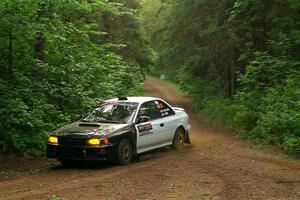 Jack Nelson / Isaac Zink Subaru Impreza on SS18, Otterkill III.