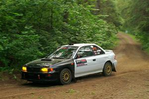 Jack Nelson / Isaac Zink Subaru Impreza on SS18, Otterkill III.