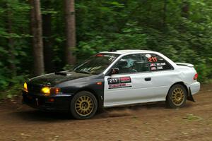 Jack Nelson / Isaac Zink Subaru Impreza on SS18, Otterkill III.