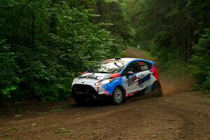 Mark Tabor / Kathryn Hansen Ford Fiesta ST on SS18, Otterkill III.