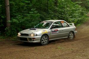 Madelyn Tabor / Sophia McKee Subaru Impreza 2.5RS on SS18, Otterkill III.