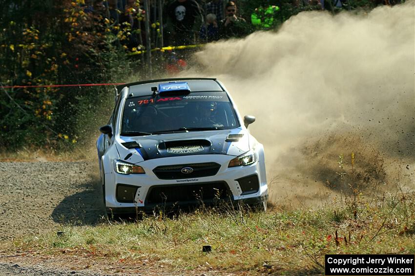 Conner Martell / Alex Gelsomino Subaru WRX STi on SS1, Al's Playground I.